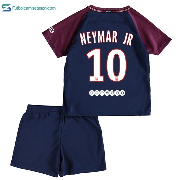 Camiseta Paris Saint Germain Niños 1ª Neymar JR 2017/18